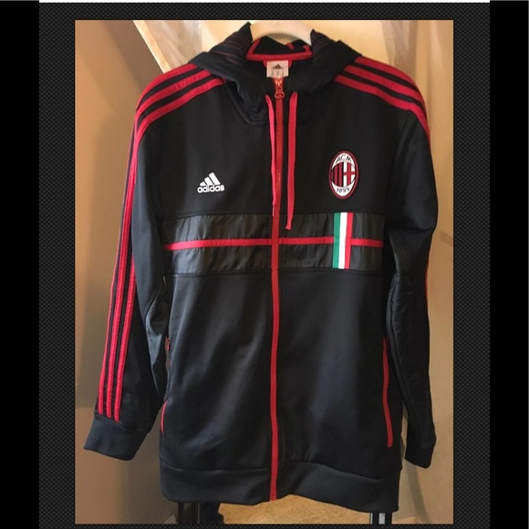 adidas Other - AC Milan soccer football track jacket NWOT